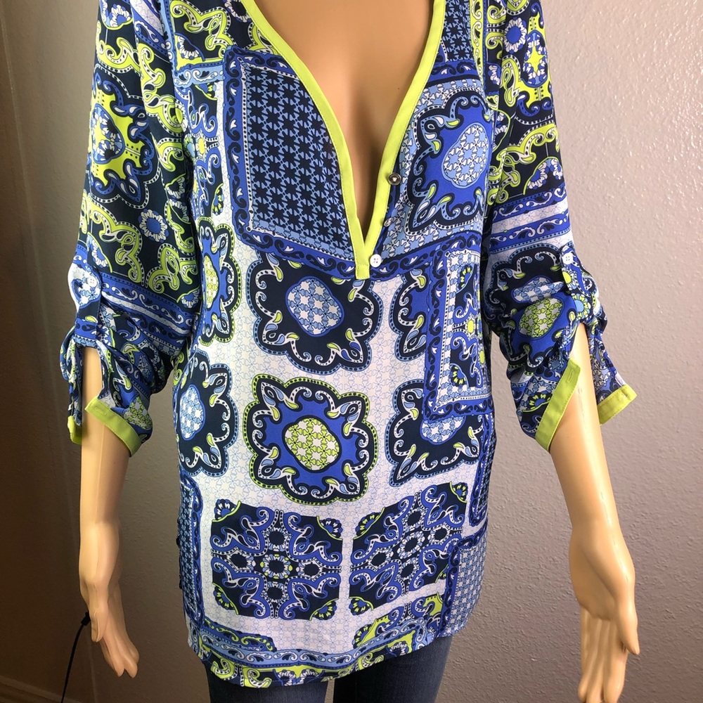NÁUTICA multicolor casual tunic M